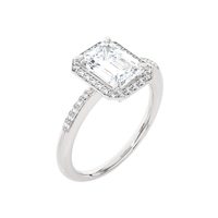 Anillo Ama Mujer in Oro blanco Diamante Lab Grown 1.17 Ct AMA-AN-402-16 - AMA-AN-402-16